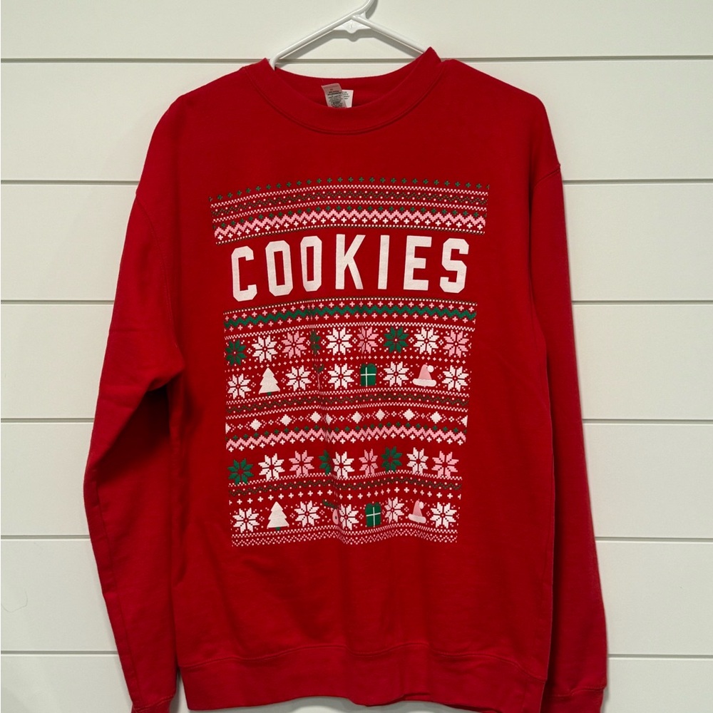 Festive Red Holiday Sweatshirt